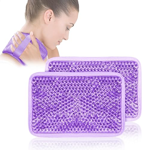 Miniatura 9 de Juego de compresas de gel, compresas de hielo reutilizables para dolor, hinchazón, lesiones de rodilla, hombro, pie, espalda, tobillo, cuello, codo