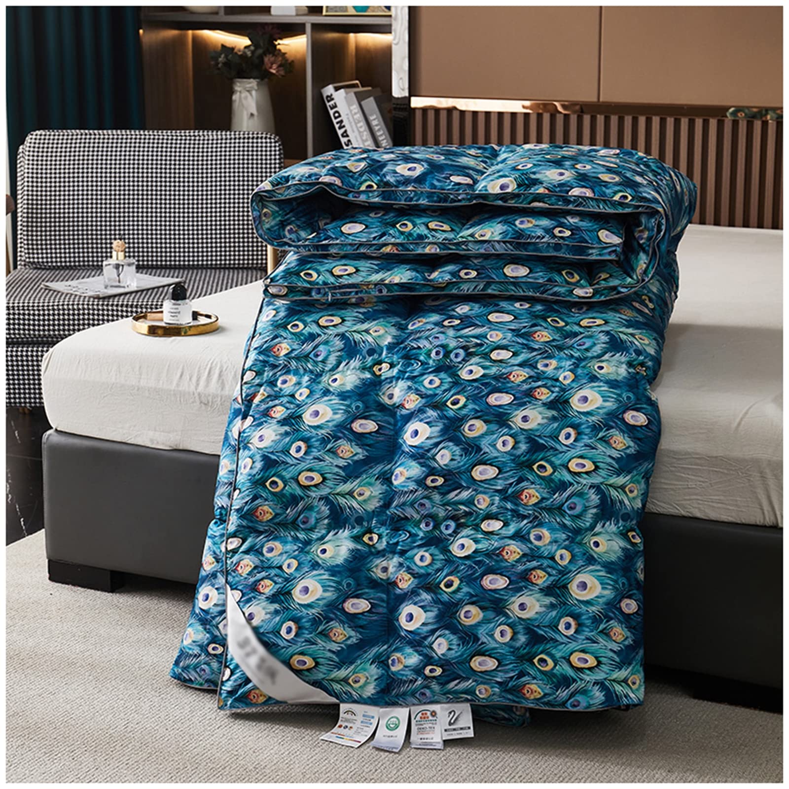 Couette anti-allergique ZTGL duvet d'oie hiver 3.3kg