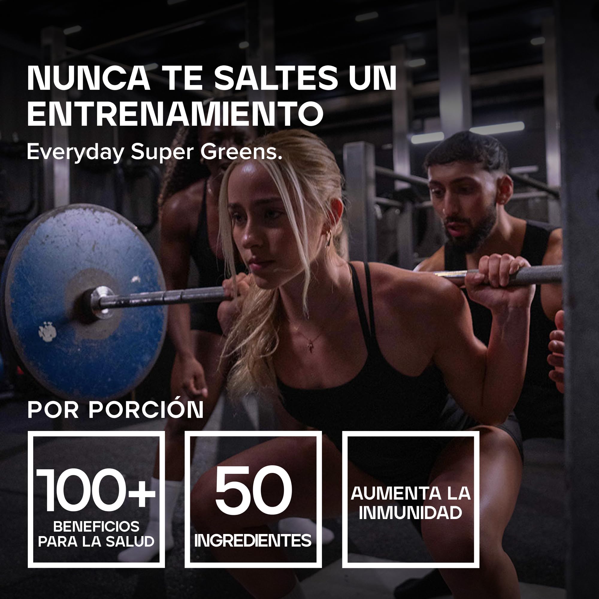 Bulk Everyday Super Greens Polvo | Frutos Rojos | 60 Porciones | Con 50 Vitaminas, Minerales & Superfoods | Rico en Vitamina C, D & B12 | Apoya Inmunidad & Bienestar
