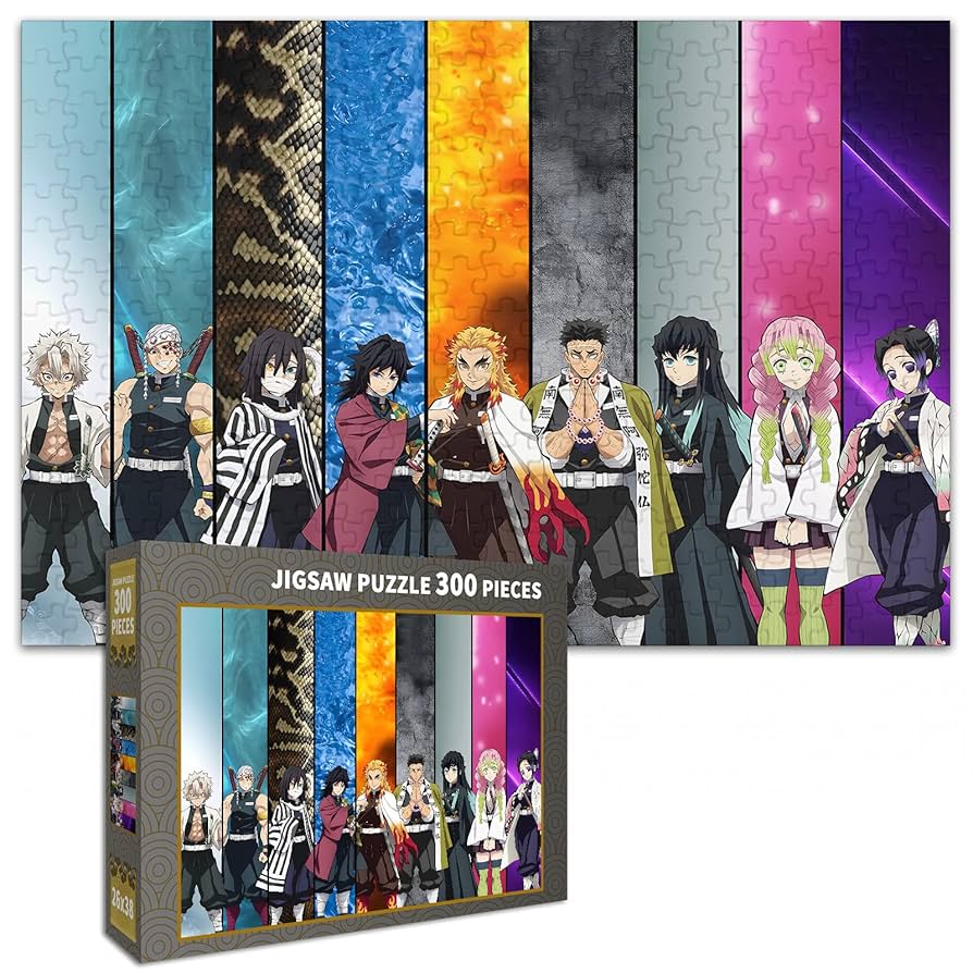 Amazon | 鬼滅の刃 パズル 300ピース 柱合会議 胡蝶しのぶ 煉獄