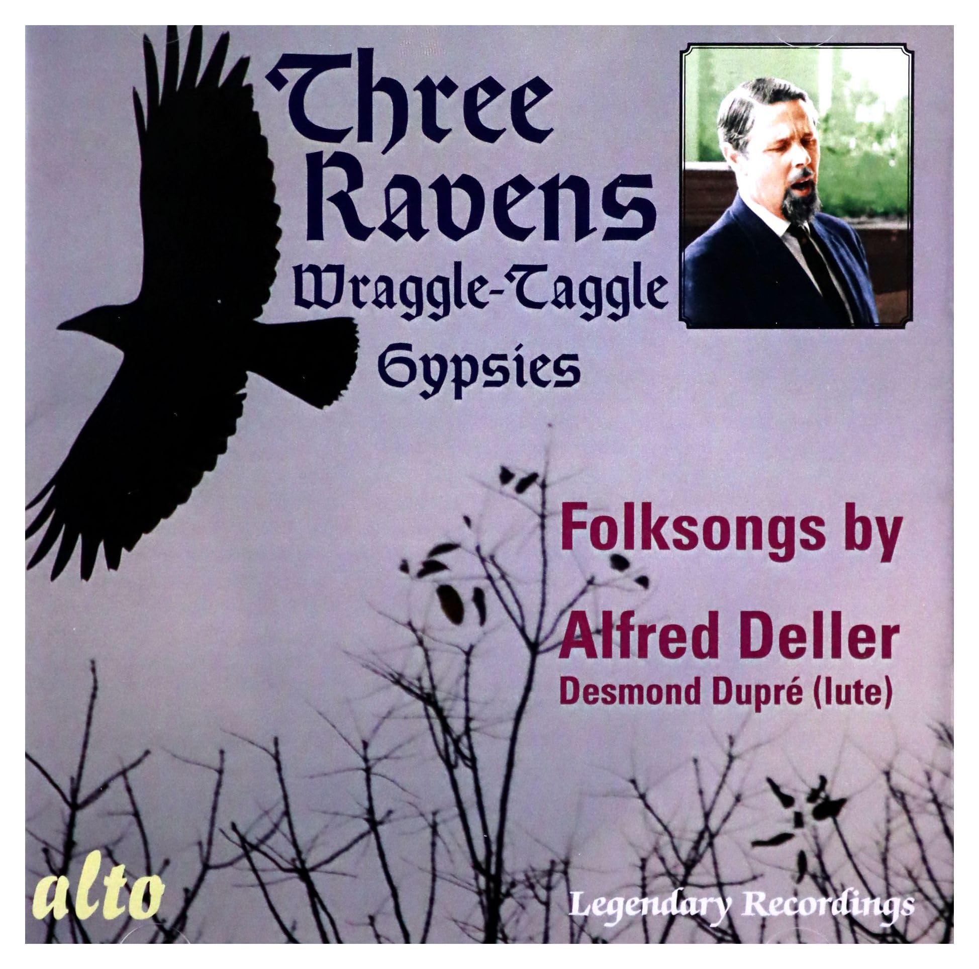 Three Ravens/Wraggle-Taggle Gypsies: Folksongs By Alfred Deller