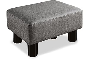 Cozy Gray Small Footrest