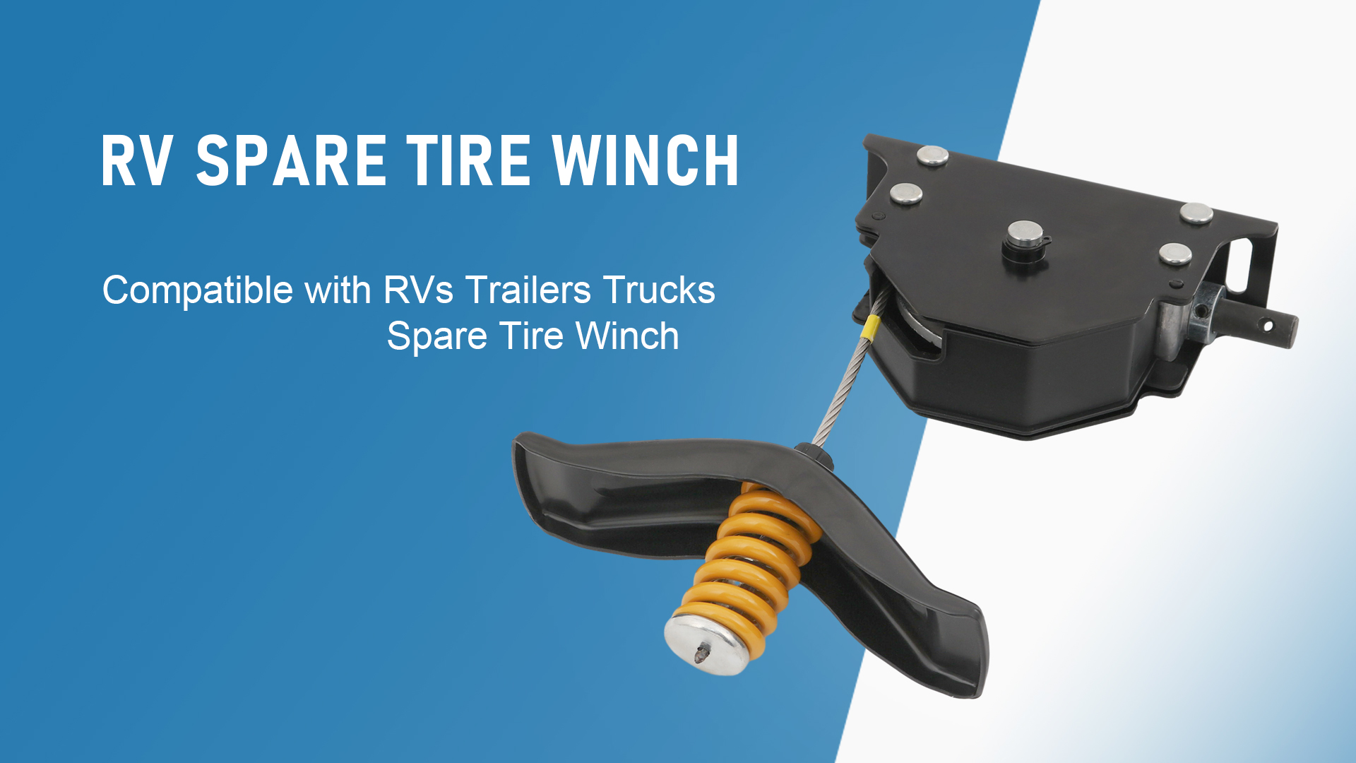 Amazon.com: RADHLBNIU 159056 RV Spare Tire Winch Compatible with