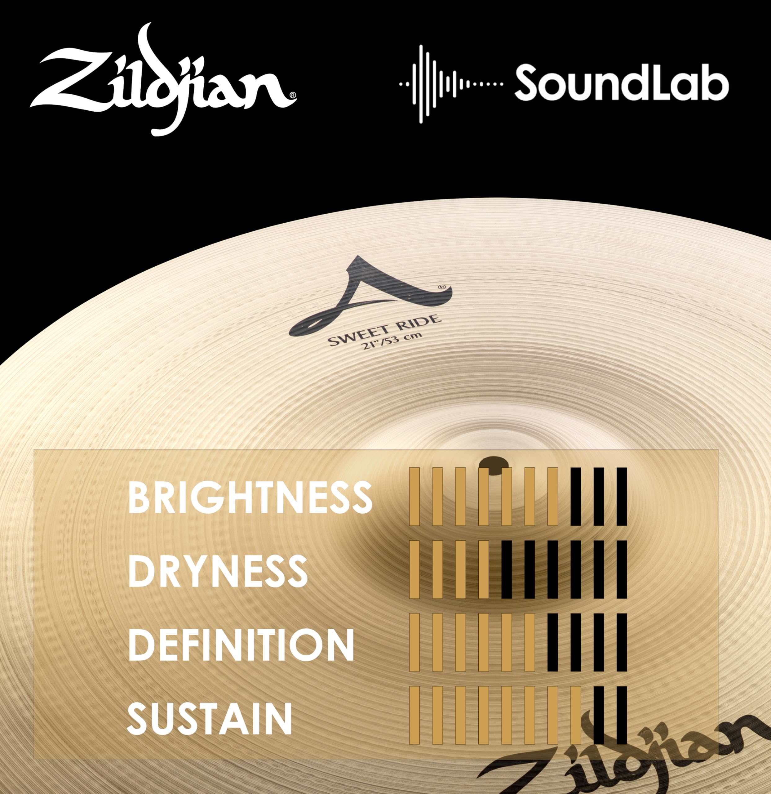 Zildjian A0079 Sweet Ride Standard Finish Piatto 21"