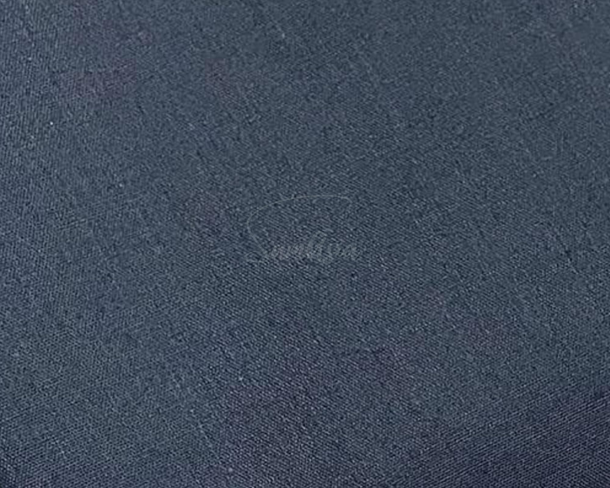 Plain Denim Blue Polycotton Fabric for Dressmaking, Art & Craft, Sewing, Quilting | 45'' - 115 cm Wide| Precut Length 3m