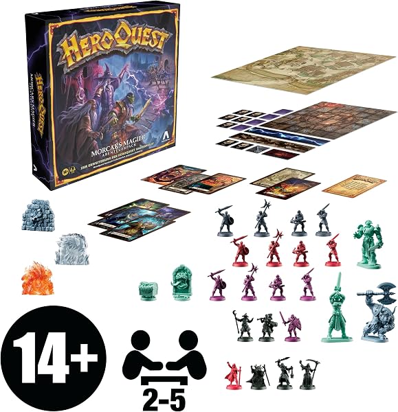 Avalon Hill HeroQuest Wizards of Morcar Quest Pack (Requires HeroQuest Game System) - Deutsche Version - 2