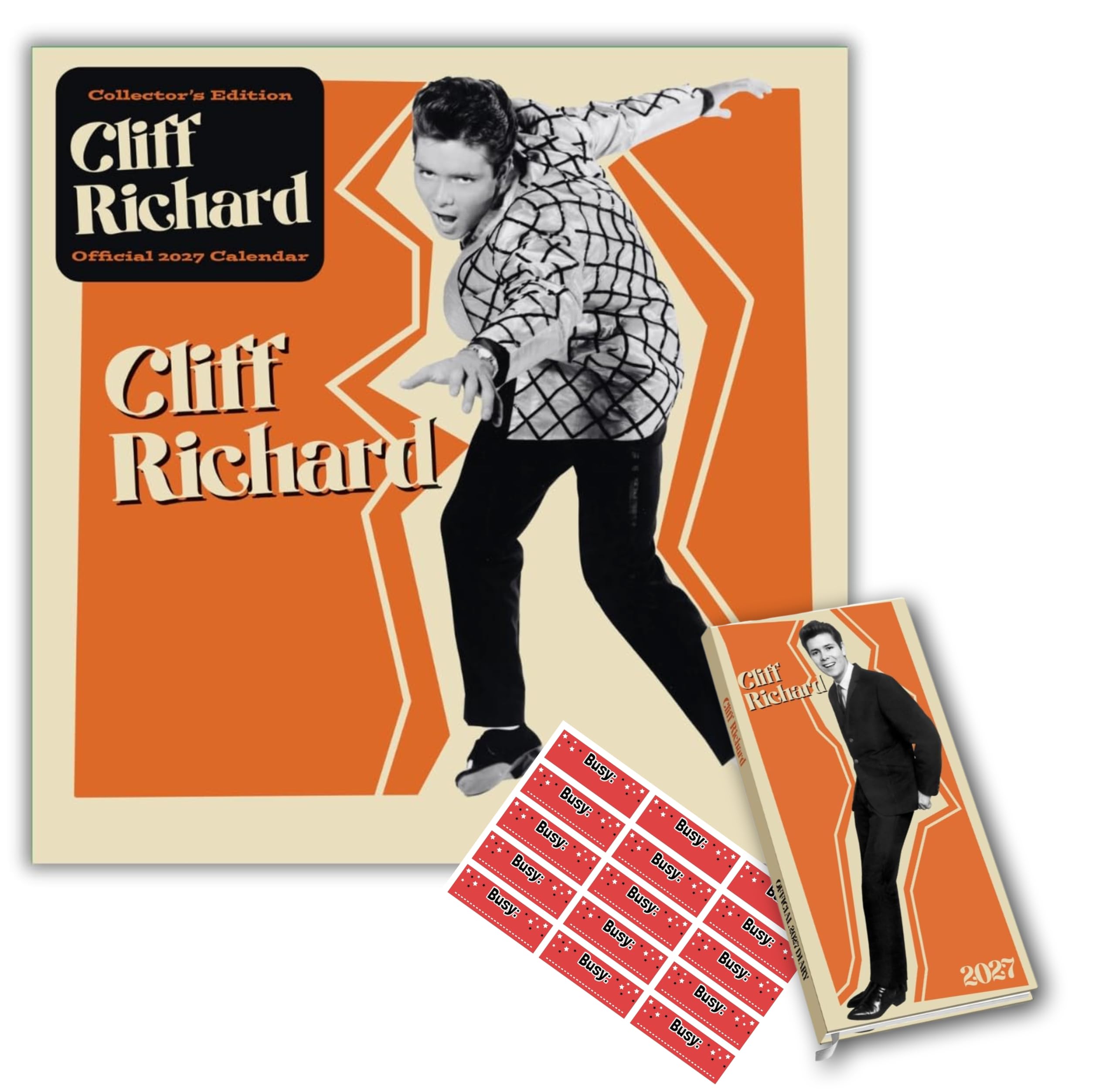 Cliff Richard Calendar bundle 2027