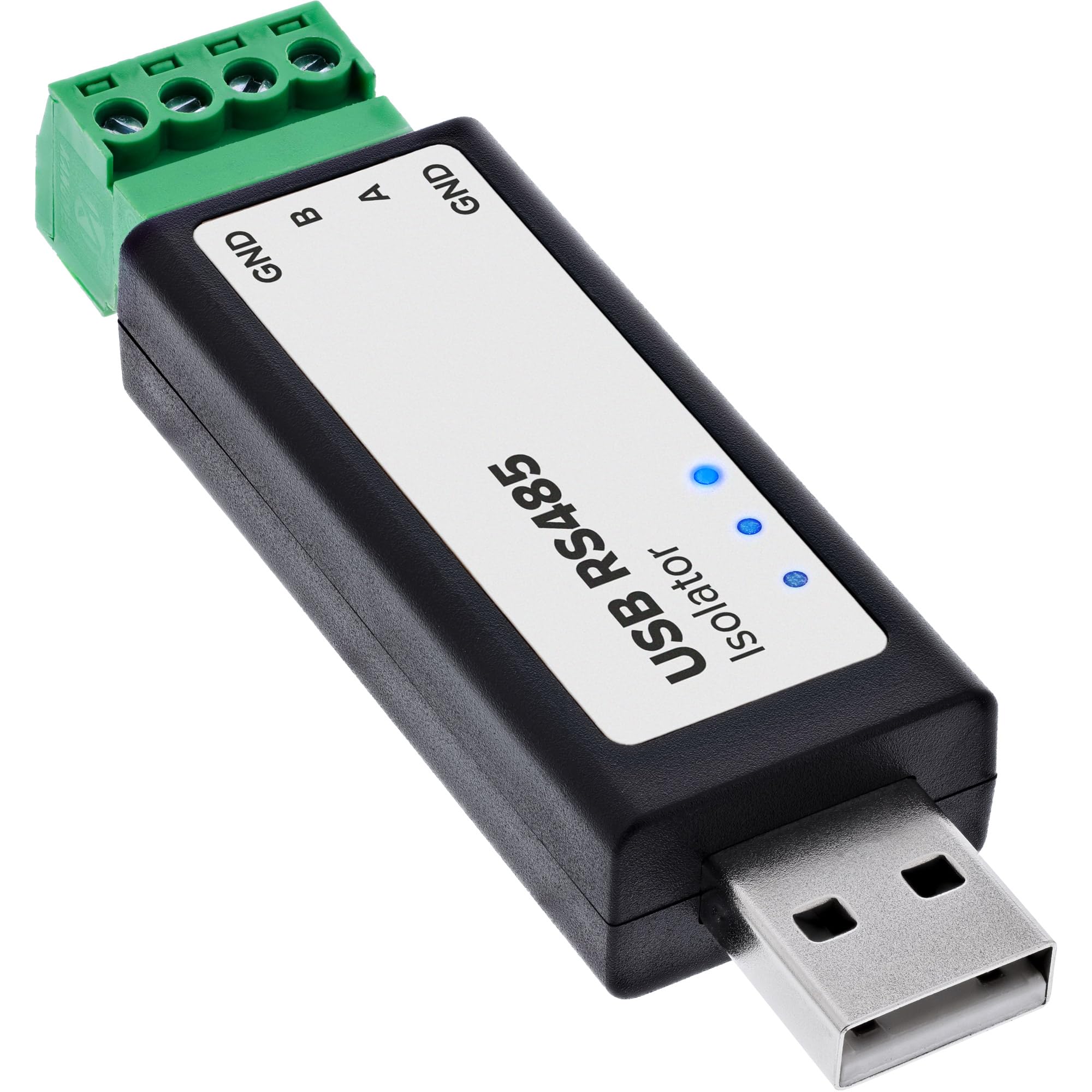 InLine USB zu RS485 Adapter mit Isolator, FTDI, USB-A auf Terminal