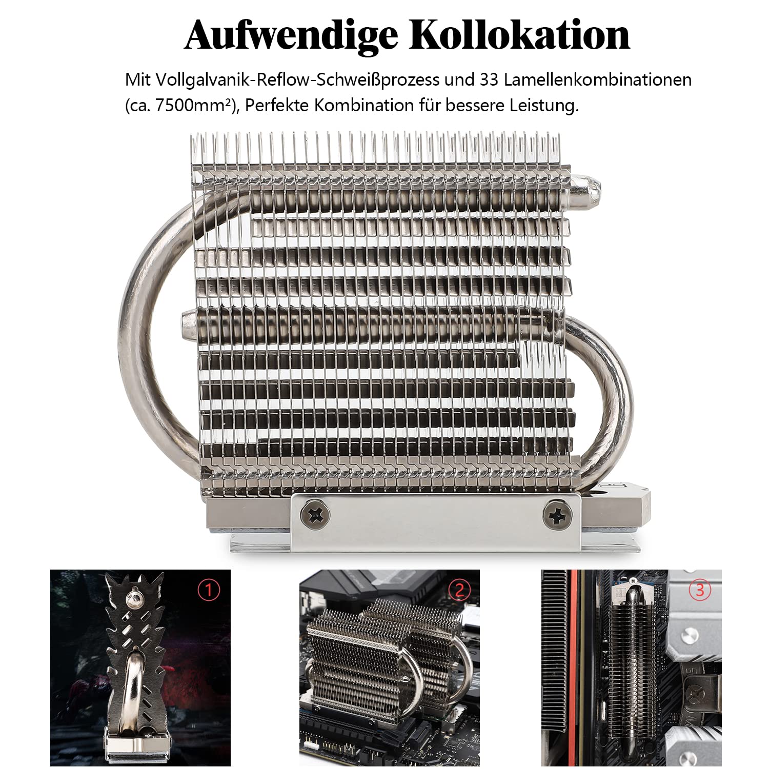Thermalright HR-09 2280 PRO SSD radiator, dwustronny radiator, z silikonową podkładką termiczną do komputerów M.2 SSD i PC