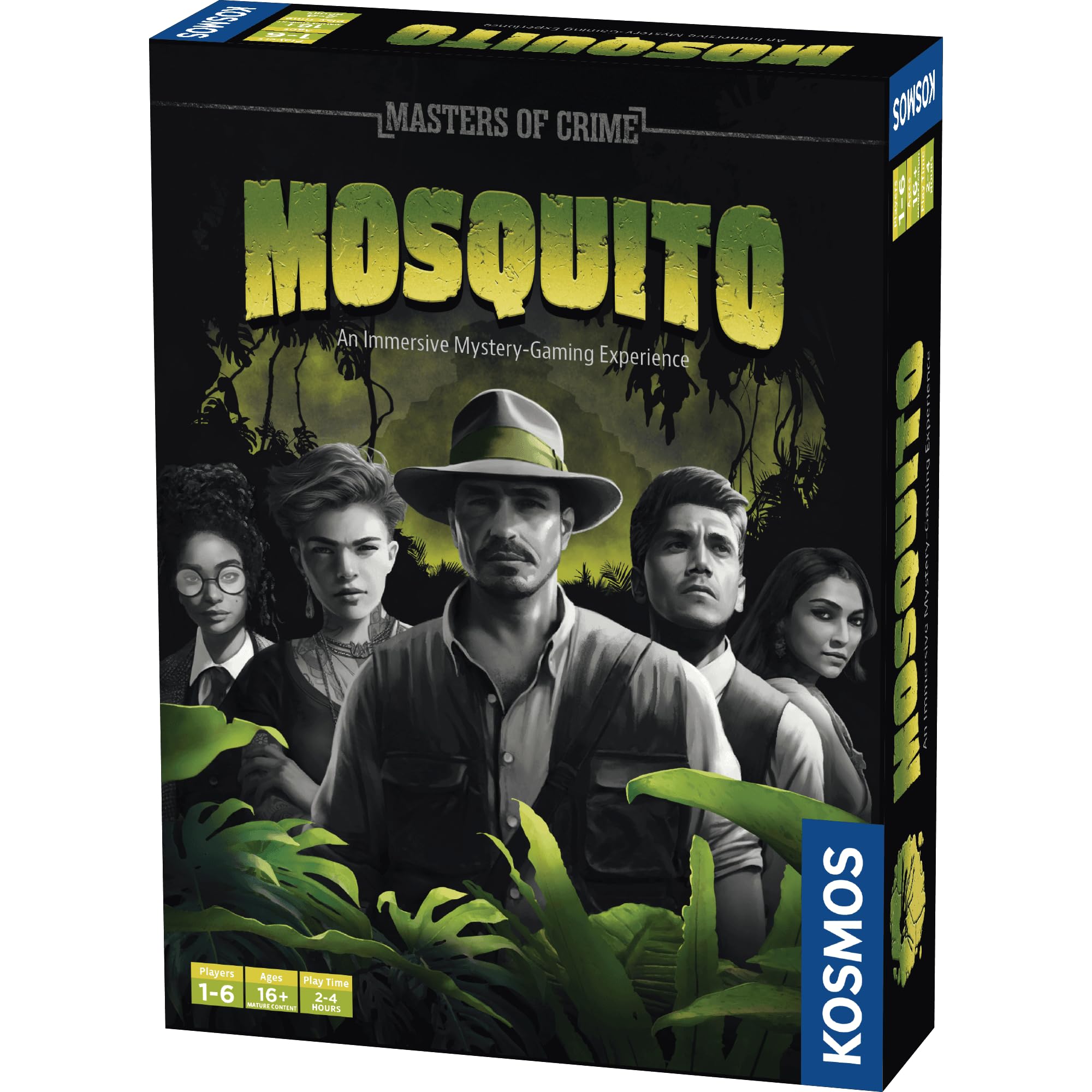 Thames & Kosmos Masters of Crime: Mosquito | Murder Mystery Game | Adventure Game | Coopertive Game, | 1+ Players | Ages 16+