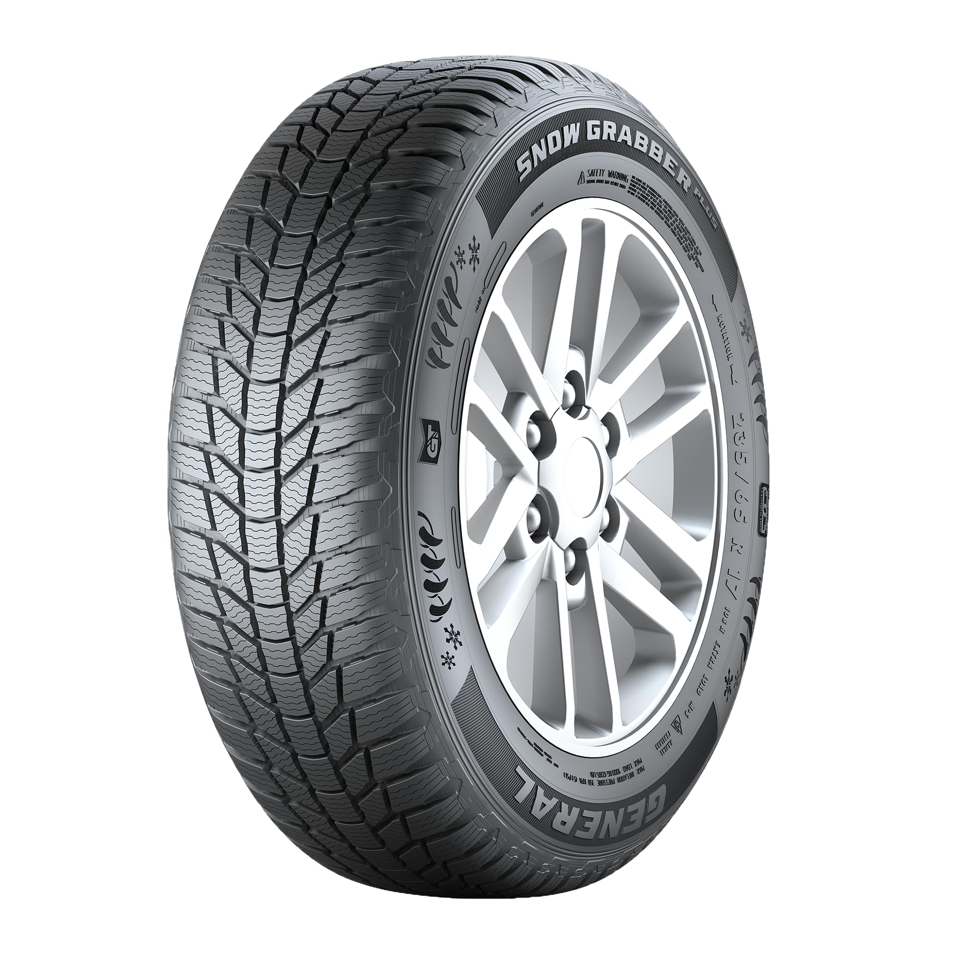 General Snow Grabber Plus Fr M+S - 205/70R15 96T - Pneumatico Invernale - 4