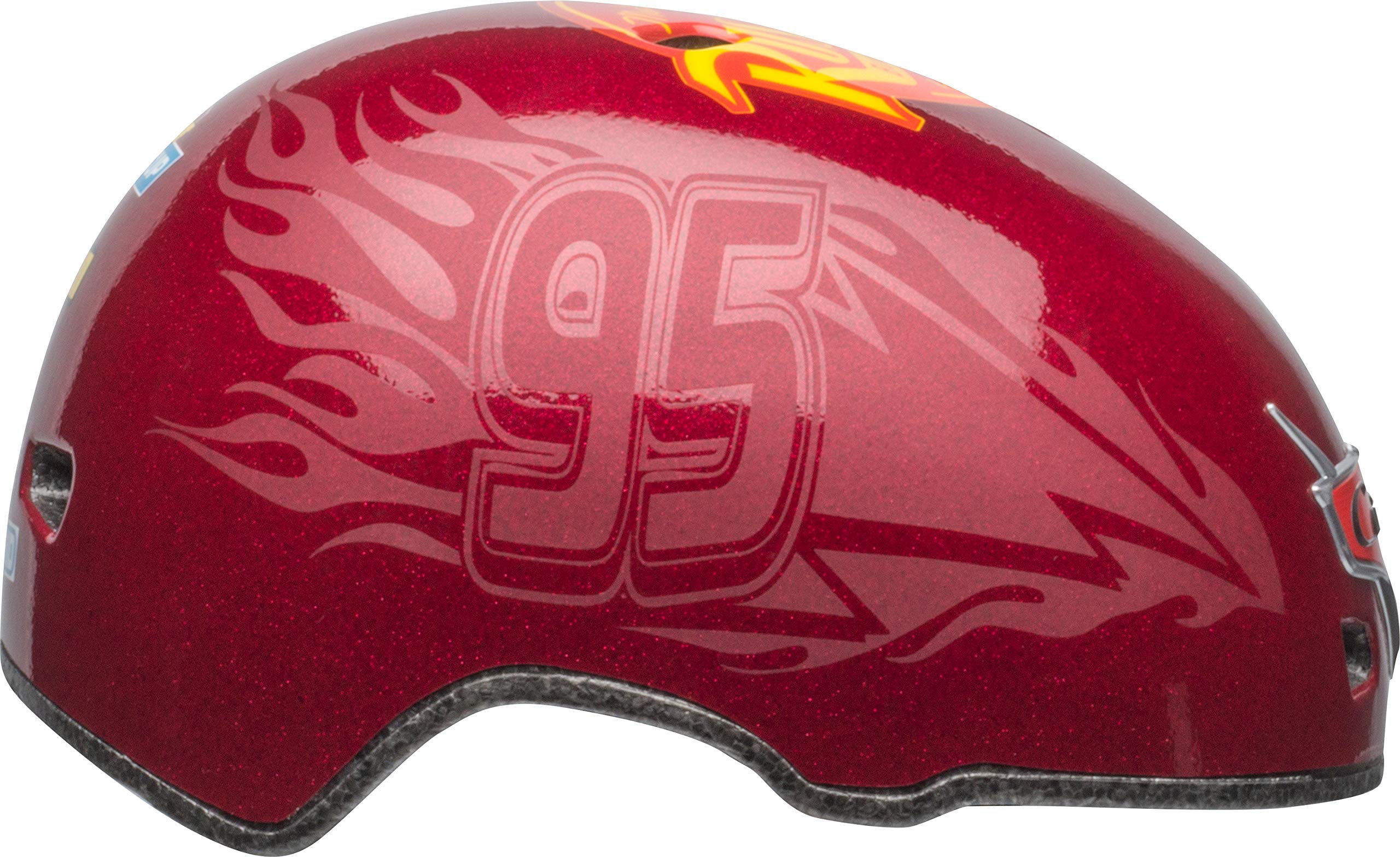 Bell Cars Bike Helmet, Casque Unisexe Enfant, Flamme fantôme Crom, Enfant (5-8 yrs.)