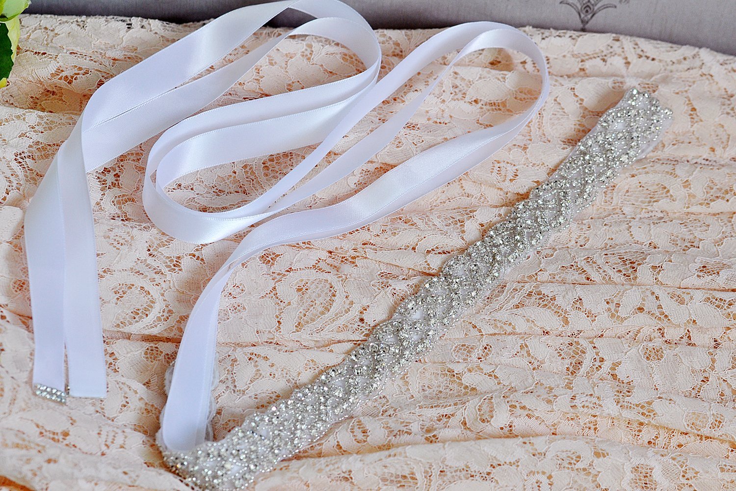 Hochzeitsgürtel für Braut Hochzeit Gürtel Brautschärpe Hochzeit Schärpe Brautgürtel für Hochzeit (S216)