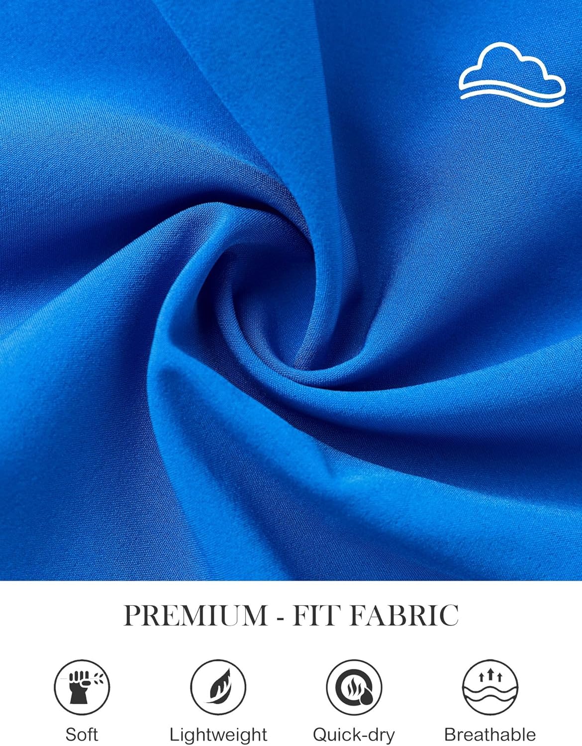 EZRUN Women's 3" Athletic Running Shorts High Waisted Split Dolphin Shorts Comfy Mesh Liner for Gym Workout Track - Image 5