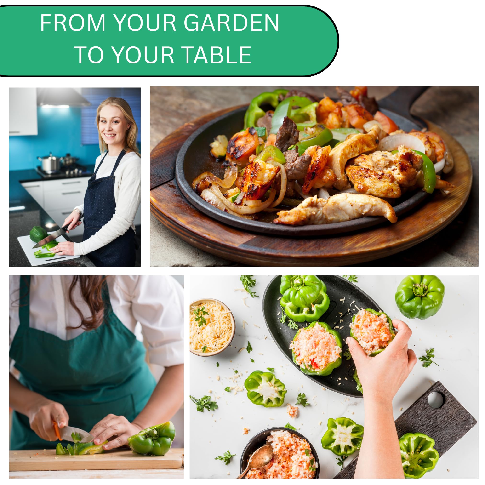 Cal Wonder 300 TMR - Semillas de pimiento dulce para plantar, más de 250 semillas de pimiento tradicional sin OMG California Wonder para plantar al aire libre o en interiores para 6