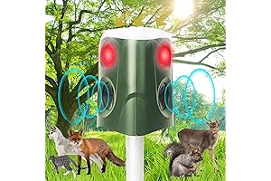 Diaotec Ultrasonic Animal Repellent: The Ultimate Solution to Outdoor Pests