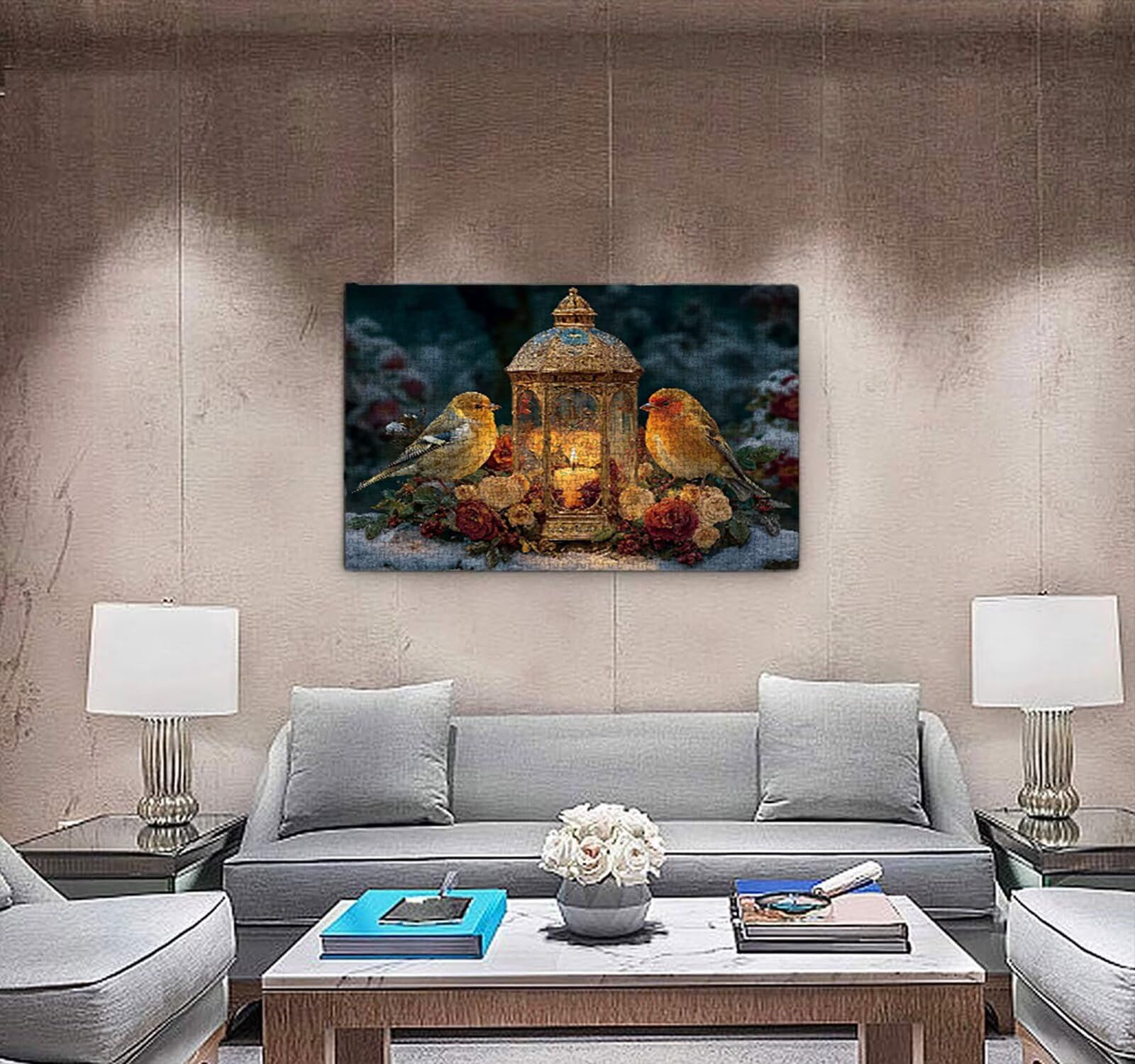 Puzzle 5000 elementów dla dorosłych, świecące ptaki żelowe, wyzwanie dla rodziny, do zabawy, DIY, puzzle zręcznościowe dla dorosłych, wyzwanie dla przyjaciół, R2KH138