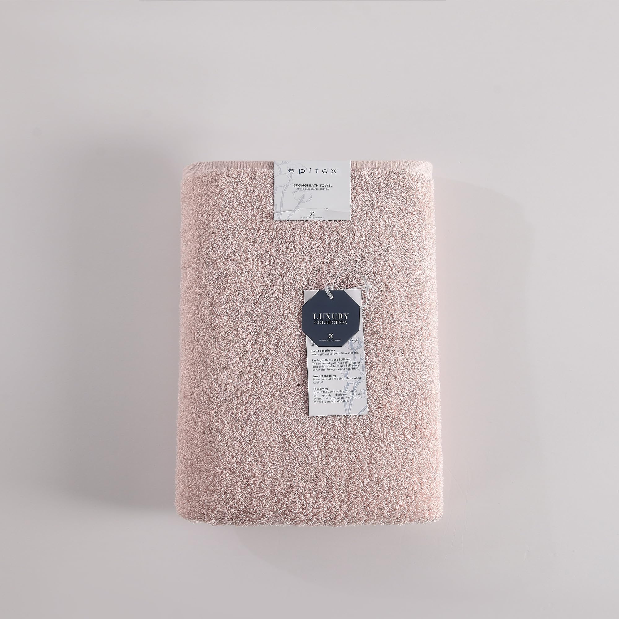EPITEX Spongi Bath Towel - 450gsm - 100% Long Staple Cotton