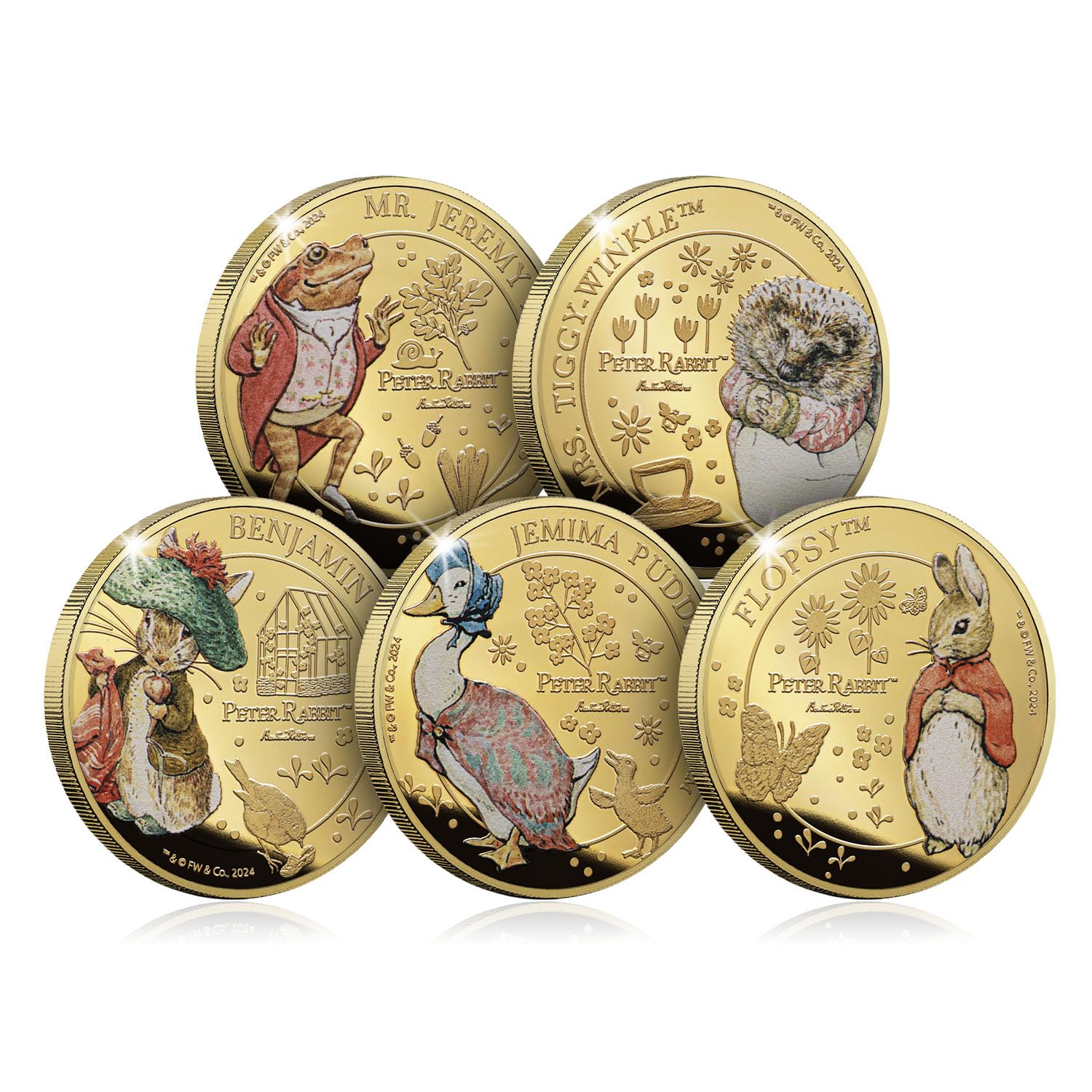 The Koin Club Whiskers and Tales Beatrix Potter Peter Rabbit 2025 ...