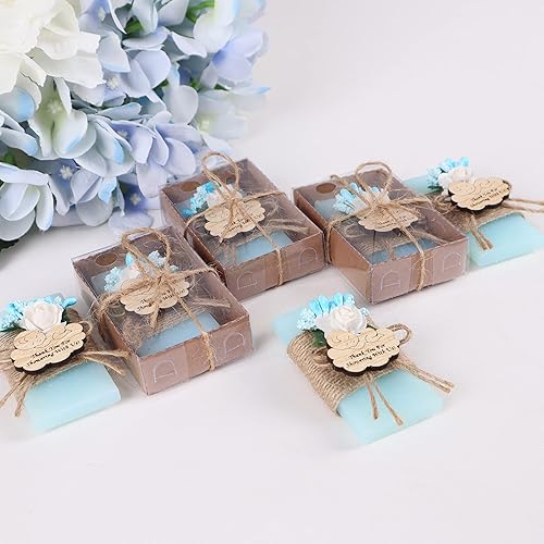 Miniatura 8 de Set of 10 Handmade Scented Soap Baby Shower Favors for Boys Vegan Soap Baby Shower Favors for Guests Baby Shower Party Favor for Boy Baby Shower