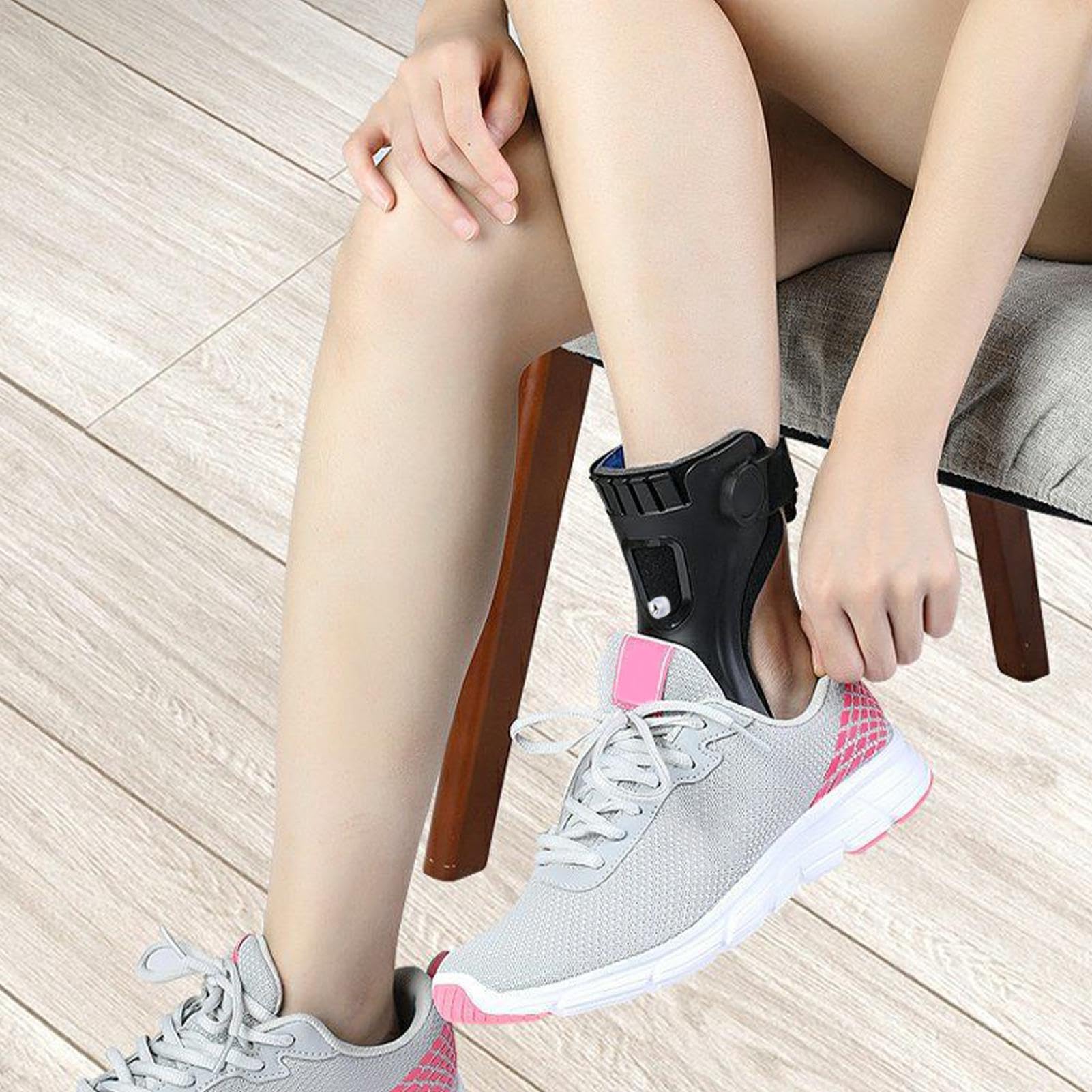 Supporto per poggiapiedi Drop Foot Brace, per cavigliere, per uomo, donna, camminata, allenamento, 12 x 8 x 24 cm