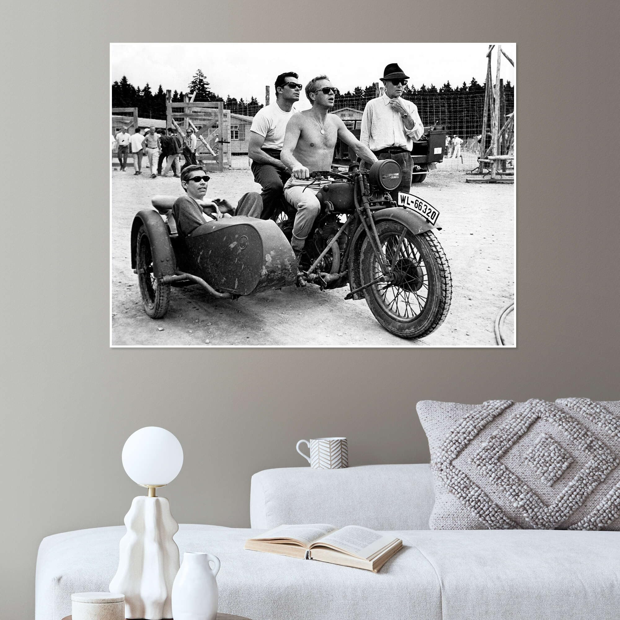 Posterlounge La grande fuga Poster | 120 x 90 cm Quadri Decorazione per pareti
