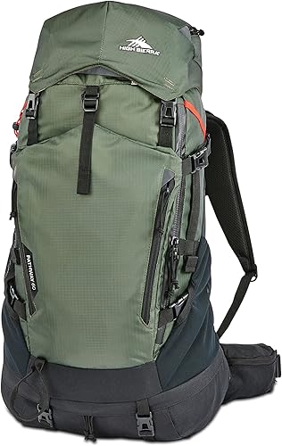 High Sierra Mochila de senderismo Pathway 2.0, VerdeNegro (Forest GreenBlack), Mochila de senderismo Pathway 2.0