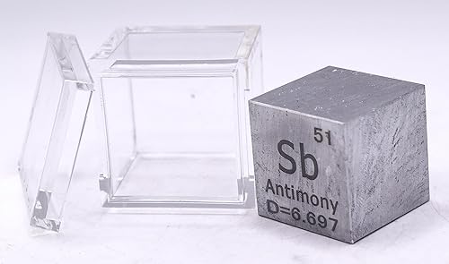Miniatura 34 de Cubo de metal cobalto de 0.39 pulgadas (0.394 in) hasta un 99.9% puro elemento de tabla periódica de densidad grabada, colección de bloques