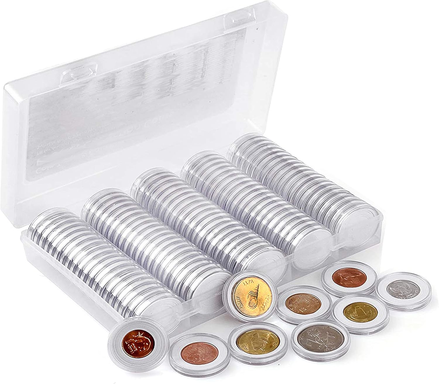 Delfino Commemorative Coin Protection Box, Coin Collection Storage Box
