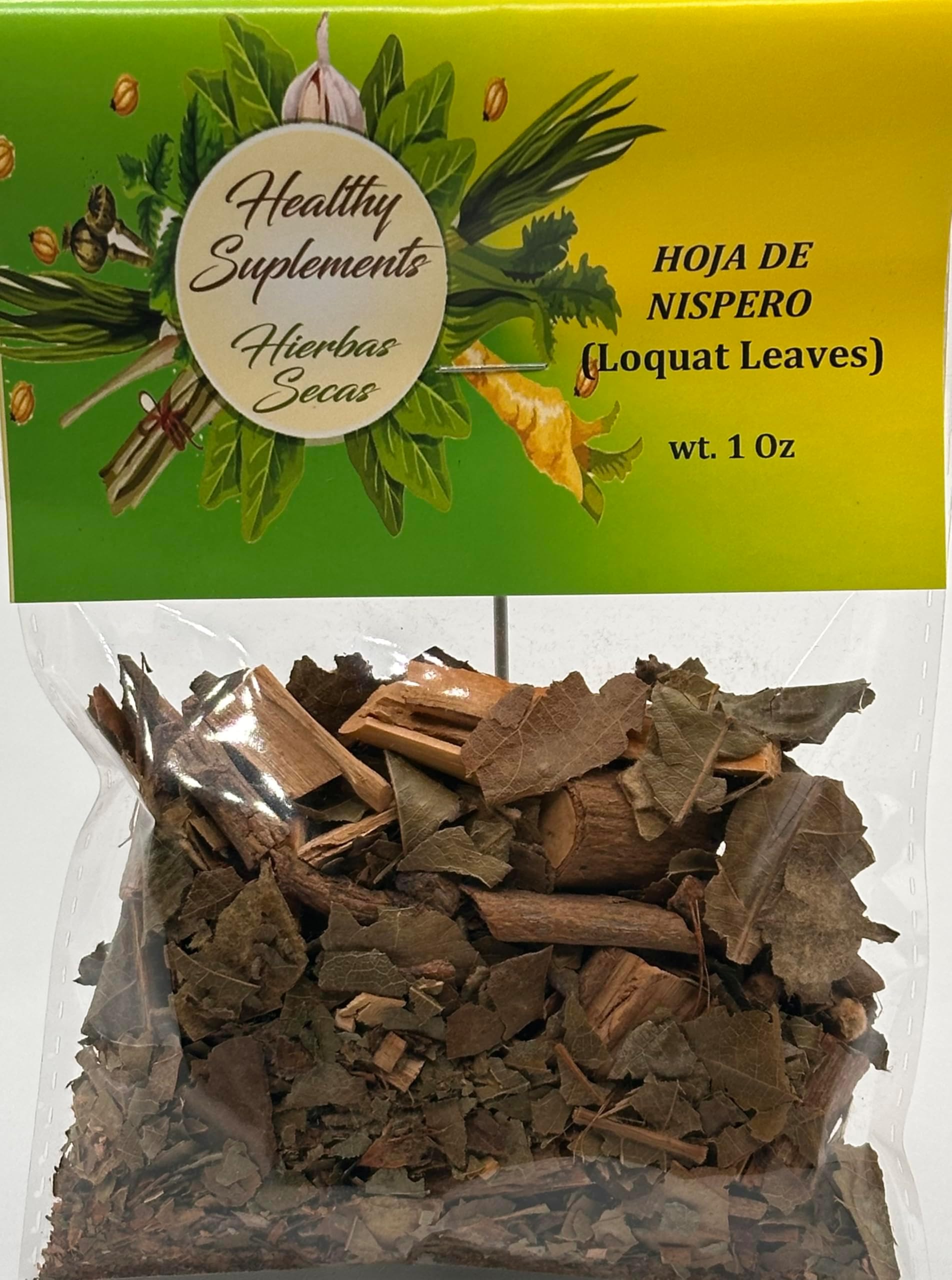 Healthy Supplements Hoja de Nispero 1oz + 1 extra bag