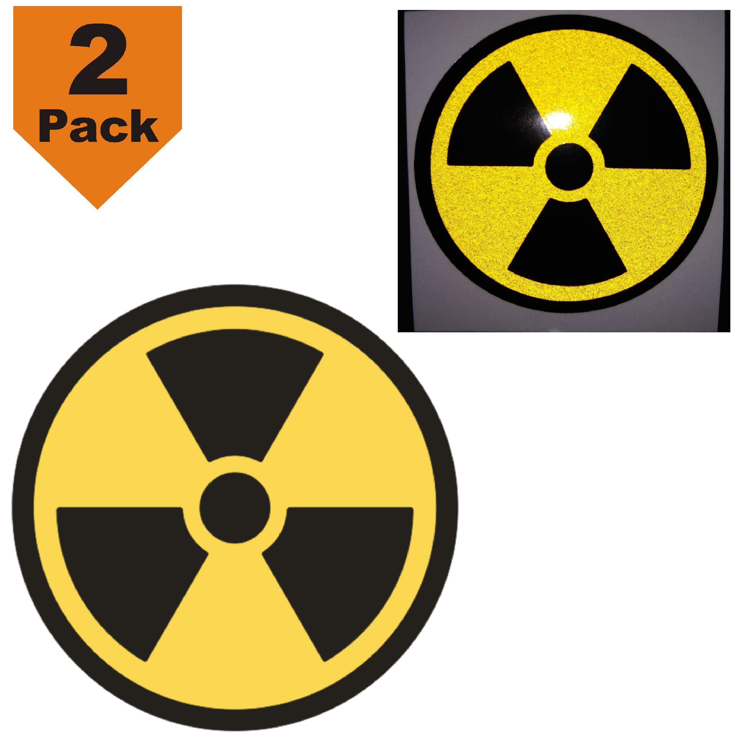 Buy CUSHYSTORE 2X Nuclear 2.75" Xray X Ray Radioactive Radiation