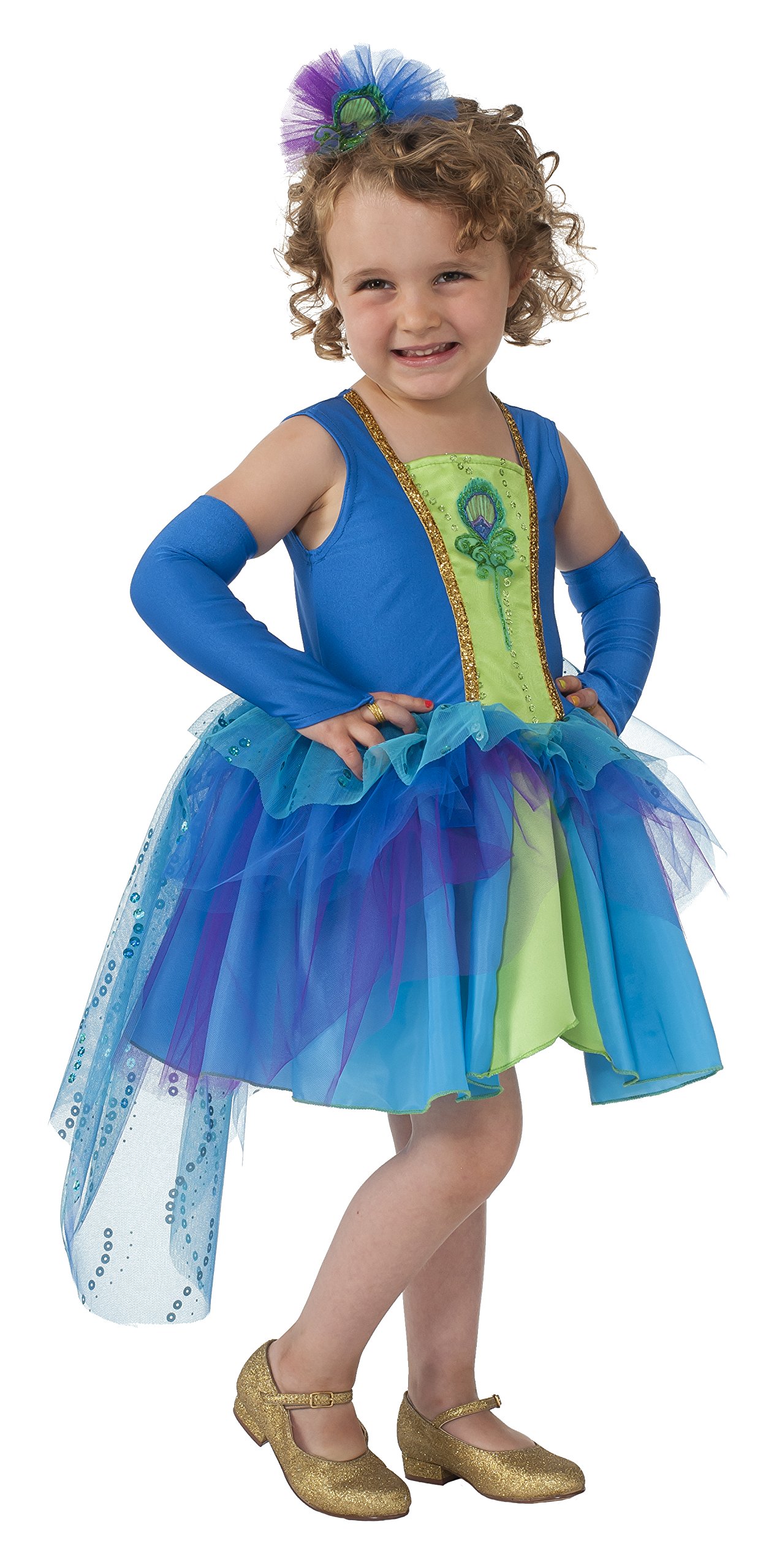 Rubie's - Disfraz infantil de pavo real