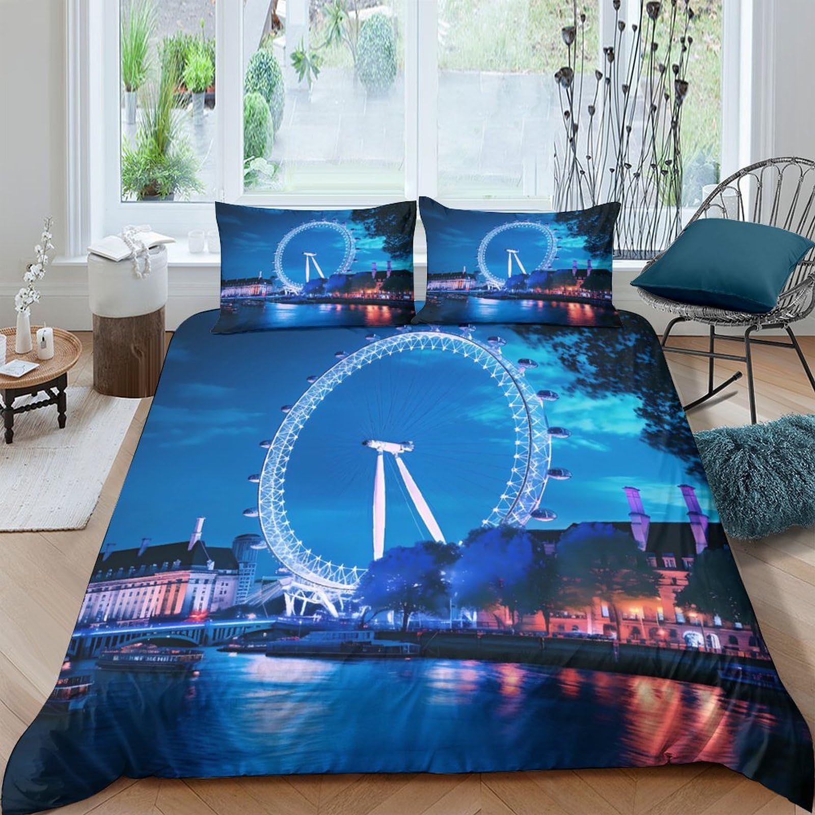 Ctjqhvkz Style-7 3D Printed Fitted Sheet Microfiber Galaxy Starry Sky Bed Cover For Bedroom Decor And Mattress Protection In European Homes Single（135X200cm）