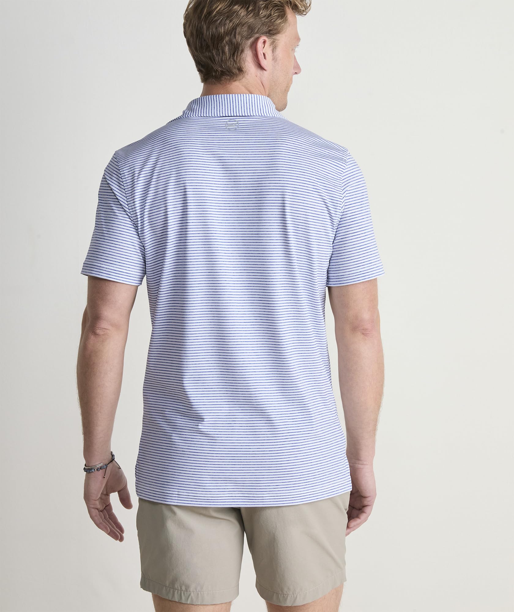 Vineyard Vines Herren Bradley Sankaty Performance Poloshirt, Kurzärmelig, Gestreift Polohemd (1er Pack)
