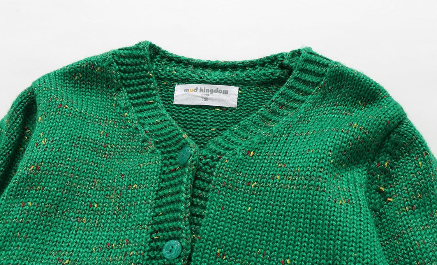 Mud Kingdom Girls Cardigan Sweaters Cute Colorful Love - Image 3