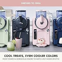 Vista 15 de GreenPan Frost Ice Cream Maker & Slushie Machine, Soft Serve, Sorbet, Margaritas, Milkshakes, Frozen Yogurt, No Pre-Freezing, Ready in 15 Mins, 6