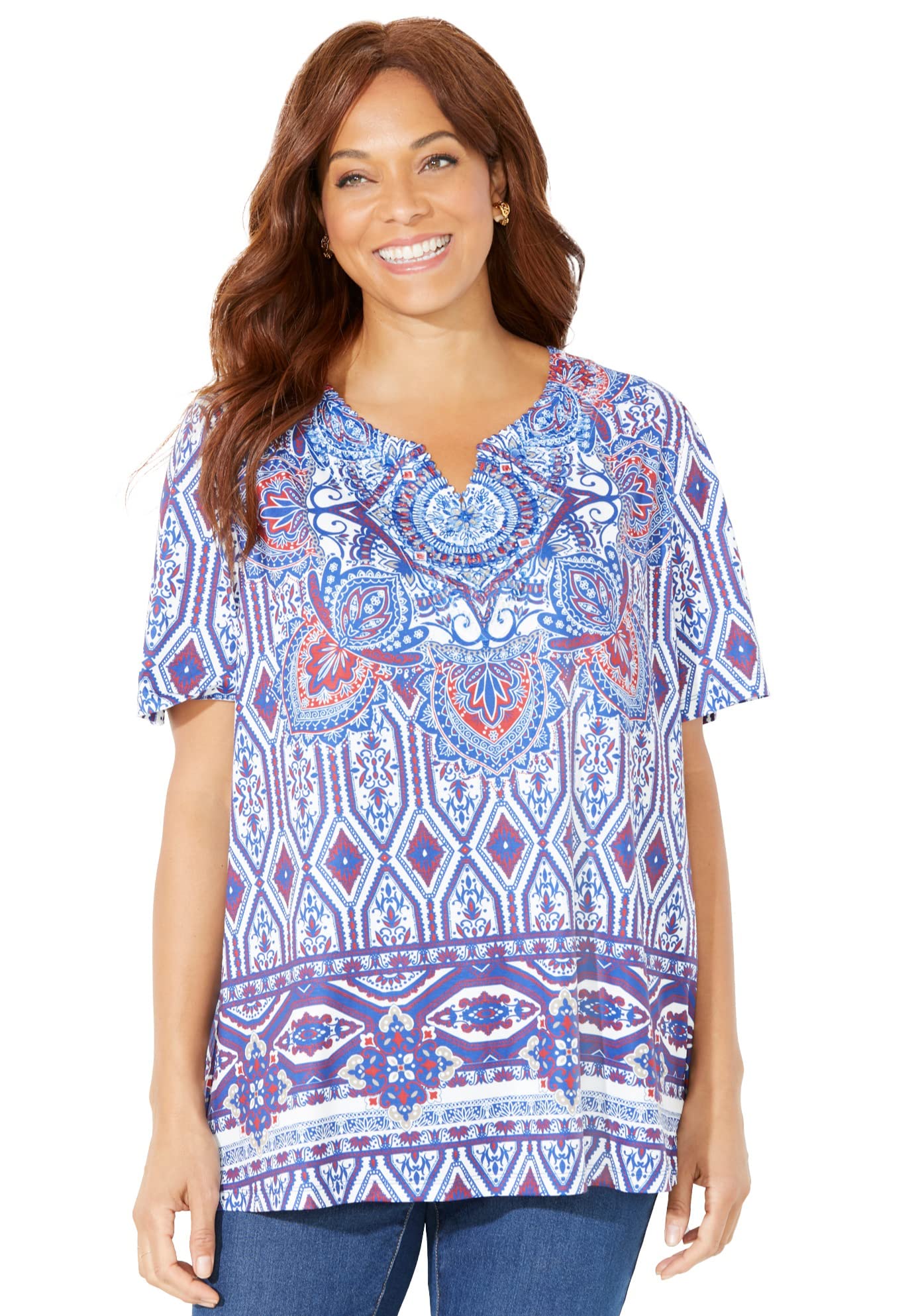 Catherines Women's Plus Size Ethereal Tee