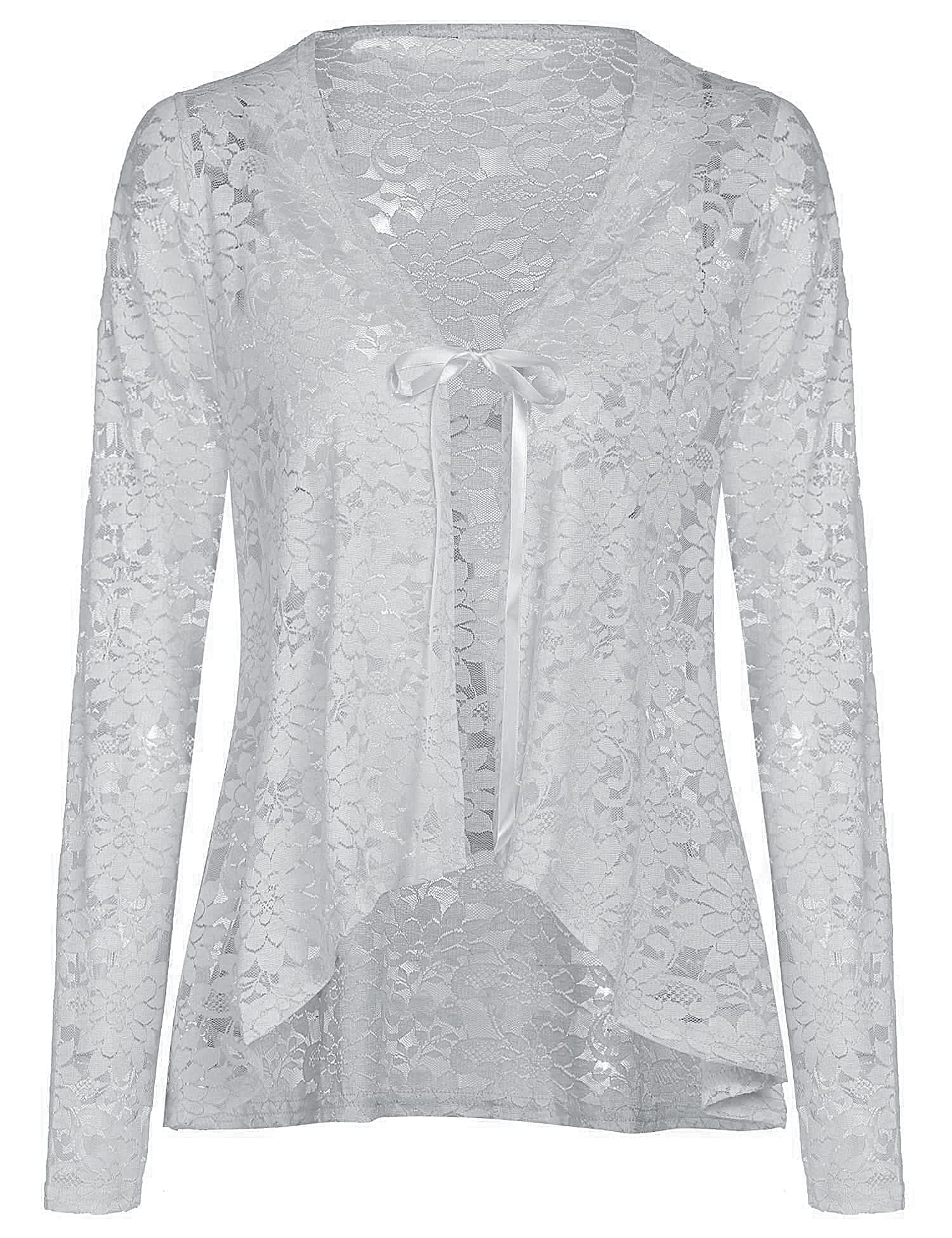 lace cover up jacket