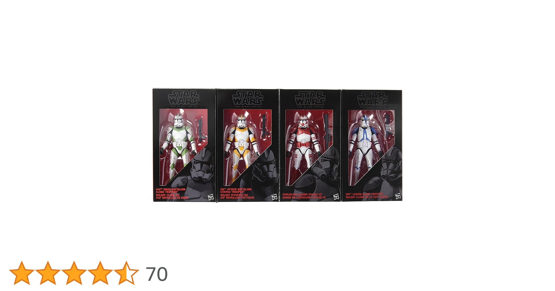 Amazon.co.jp: Star Wars The Black Series Clone Troopers of