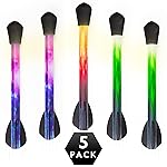 National Geographic Air Rocket Toy Refill - 5 LED Light-Up Air Rockets, Compatible with All Jump & Launch Air Powered Rocket Launchers