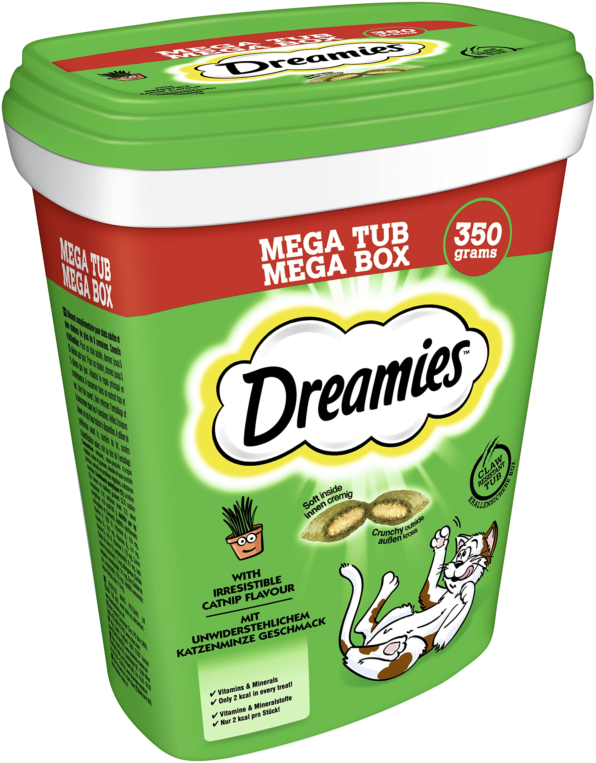 DREAMIES™ Mega Box mit Katzenminze Geschmack 1 x 350g