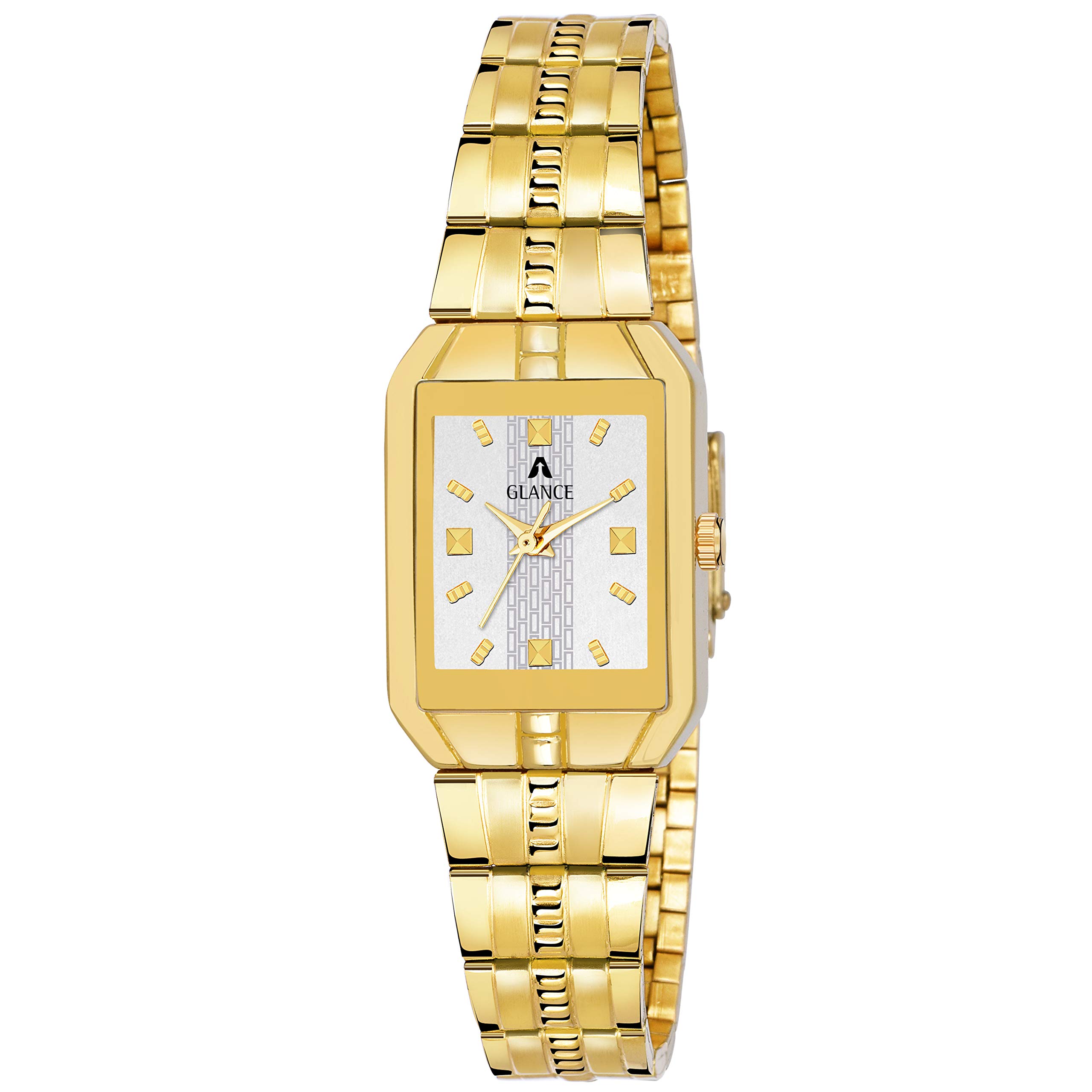 Aglance 9151ym03 White Dial Womens Watch Wrist Watch Strap Analogue Wrist Watch for Women and Girls (B07YSL3R33) Amazon Price History, Amazon Price Tracker