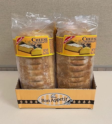 Bon Appetit Croissant de queso, 5 onzas (paquete de 8)
