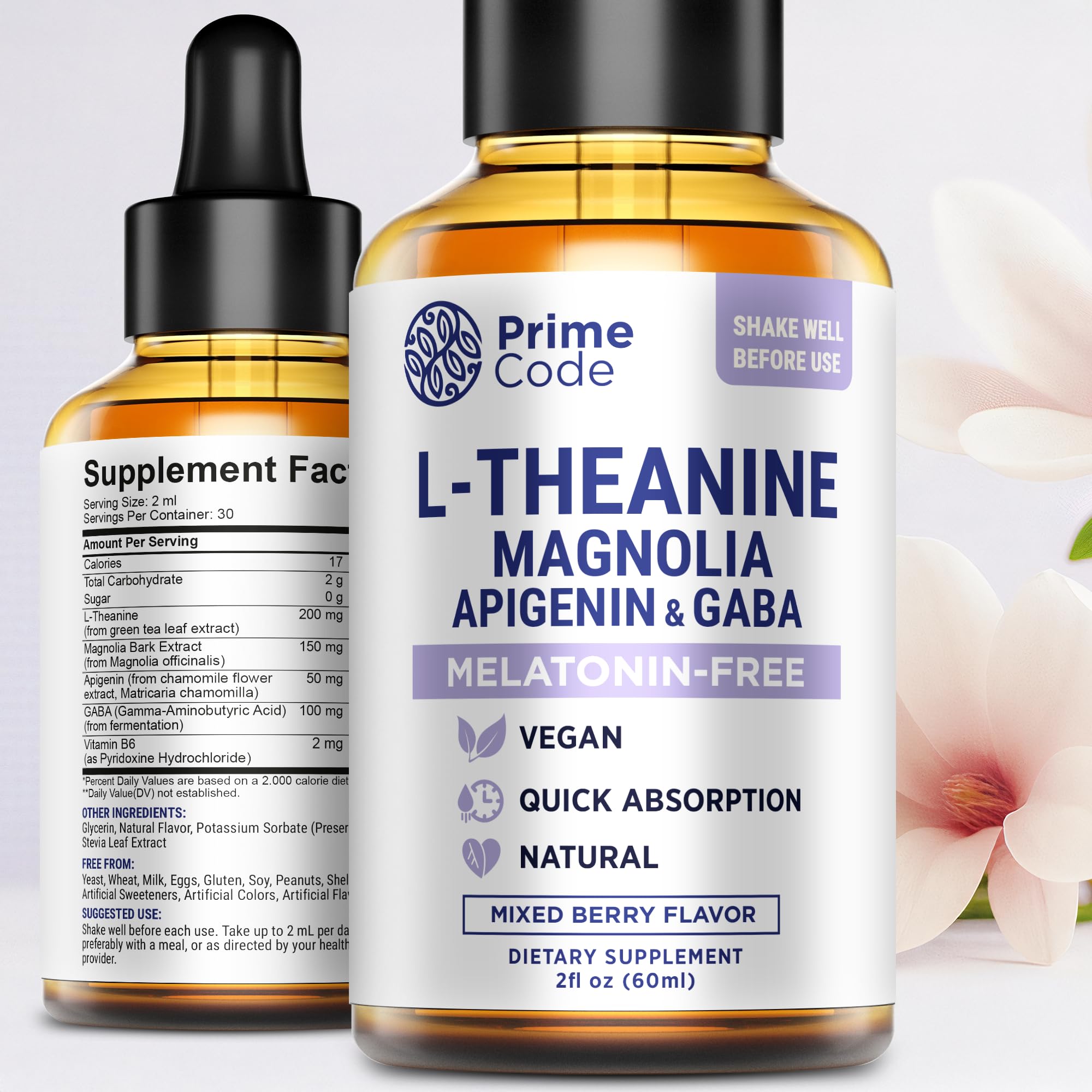 ゴ*ン様 【非売品】 Carmina BOOST!!～Beyond the li Amazon.com: Prime Code L-Theanine Liquid with Magnolia, Apigenin