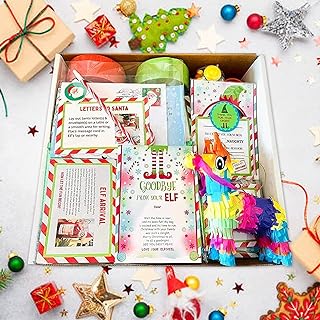 2023 Elf Kit 24 Days of Christmas, New Christmas Elf Kit, Fun Elf Accessories, Elf Mischief, Prop Pack, Elf Antics, Christmas Countdown Gift for Children, Best Christmas Countdown Gift