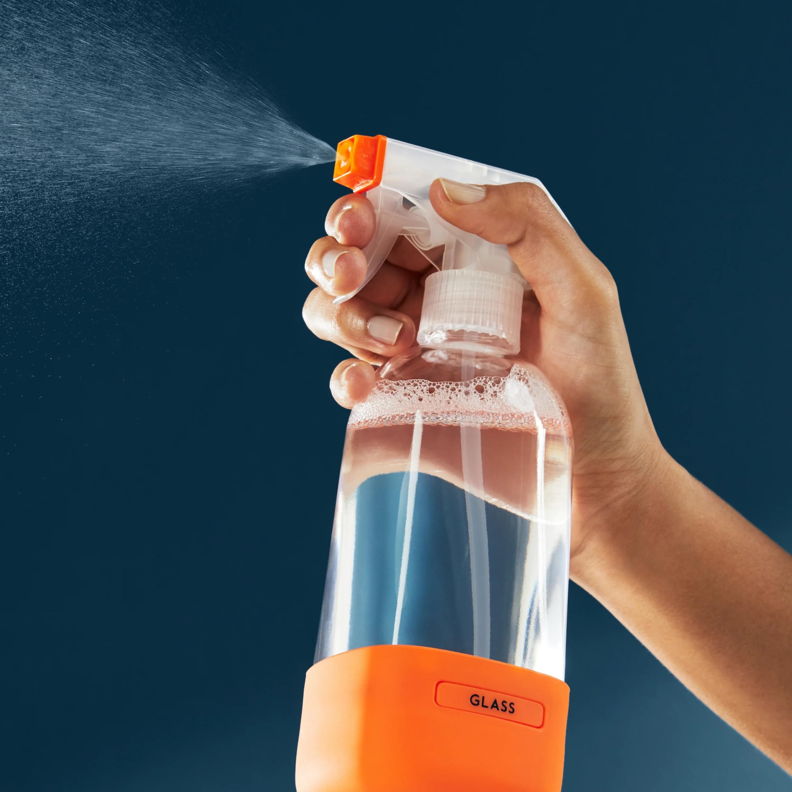 Grove Co. Refillable Glass Spray Bottles for Cleaning