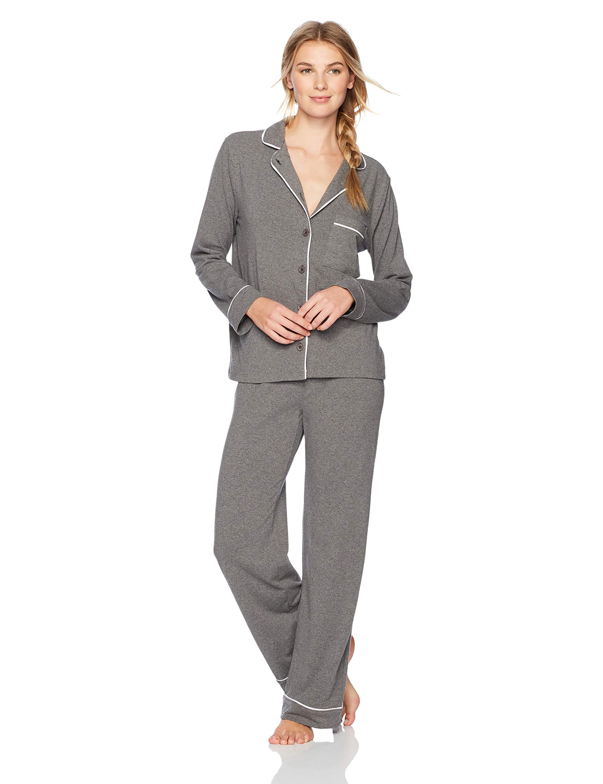 Women's Long Sleeve Button Down Pajama Set