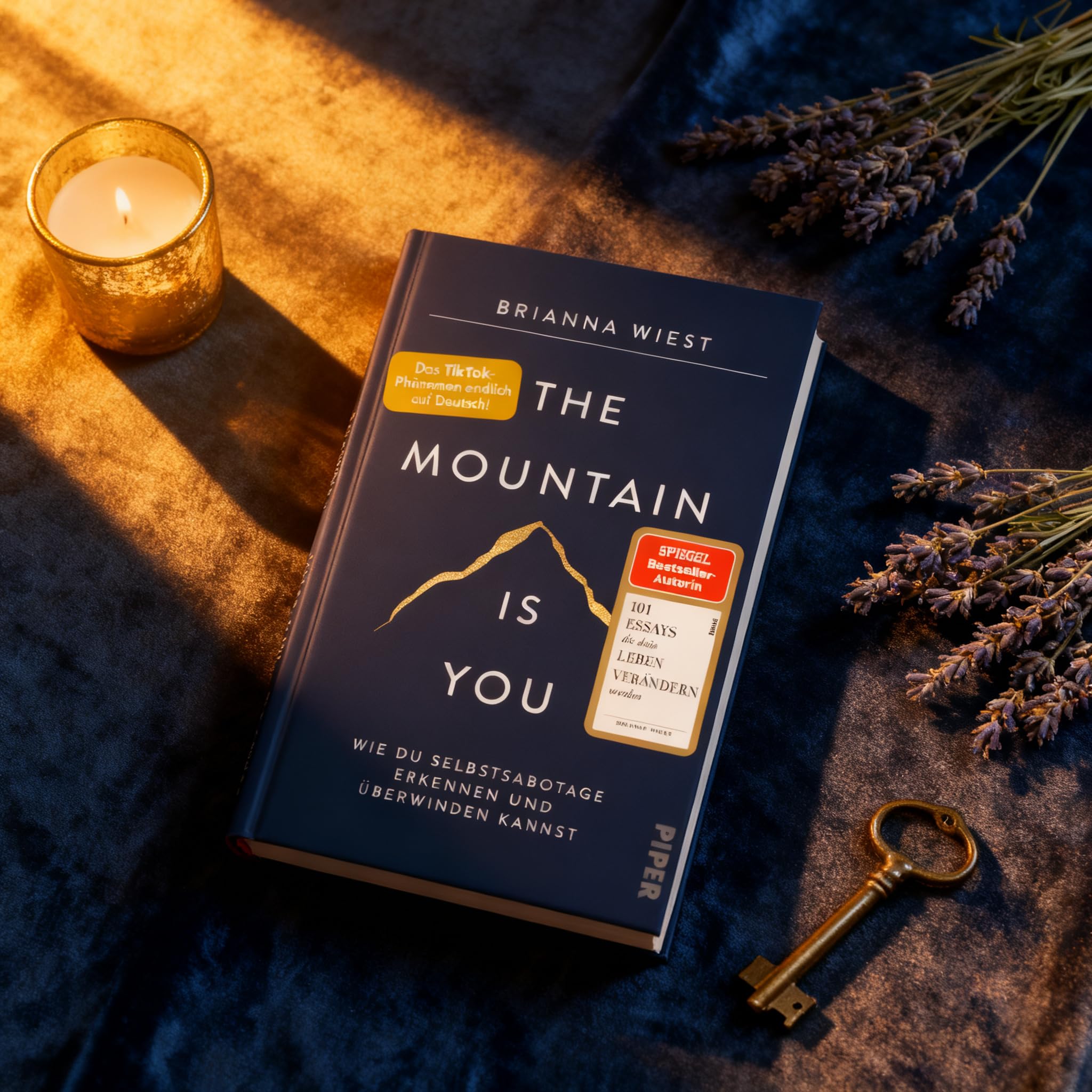 Brianna Wiest - Bestseller Bücherset - 101 Essays, The Mountain Is You, The Life That’s Waiting, When You’re Ready - This Is How You Heal - Selbsthilferatgeber mit einem exklusiven Lesezeichen