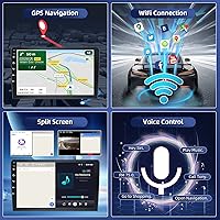 Vista 3 de Car Radio Wireless Carplay for Honda Civic 2016-2020, 2G+32G Android 13 Car Stereo, Rimoody 9 Inch Touch Screen Android Auto Mirror Link Bluetooth