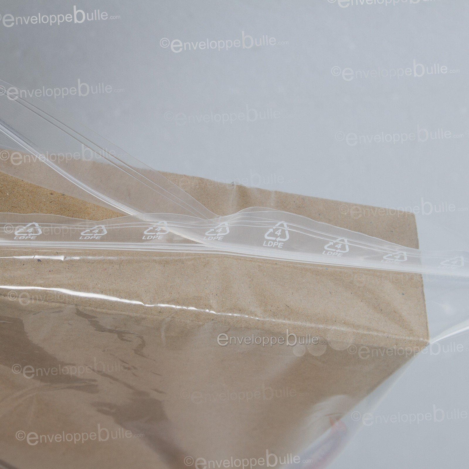 Lot de 1000 Sachets plastiques ZIP 180x250 mm - standard 50µ